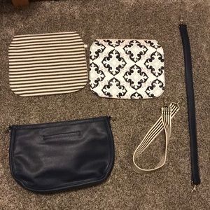 31 gifts purse with interchangeable flap & strap